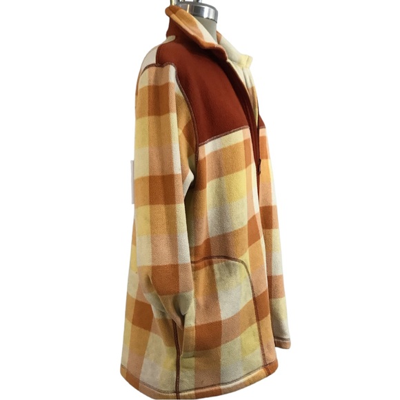 GRACELAND Orange and Yellow Weight Lite Jacket Size L - Picture 8 of 15